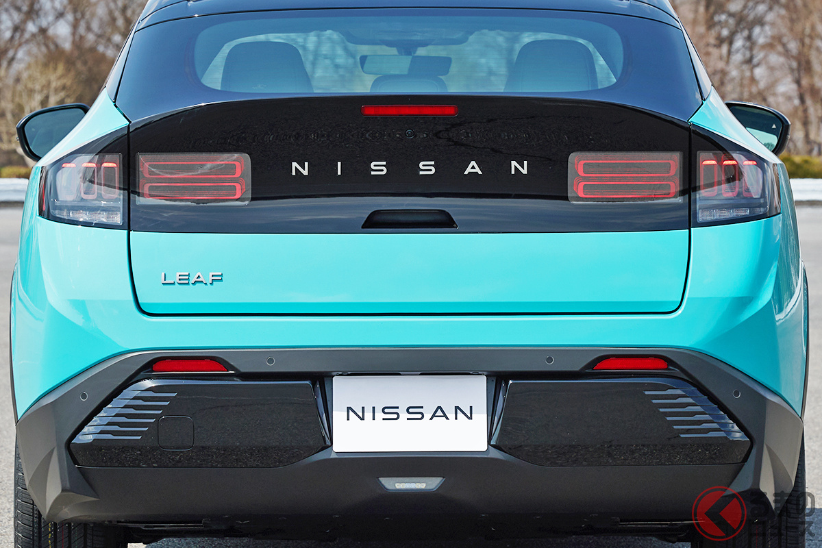 流麗な「ファストバック」スタイルに生まれ変わった日産 新型「リーフ」(3代目)