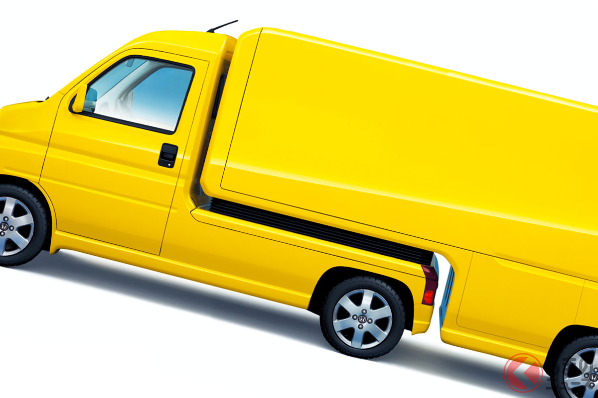 全長5m! ホンダ「“6輪”軽バン」に反響殺到!