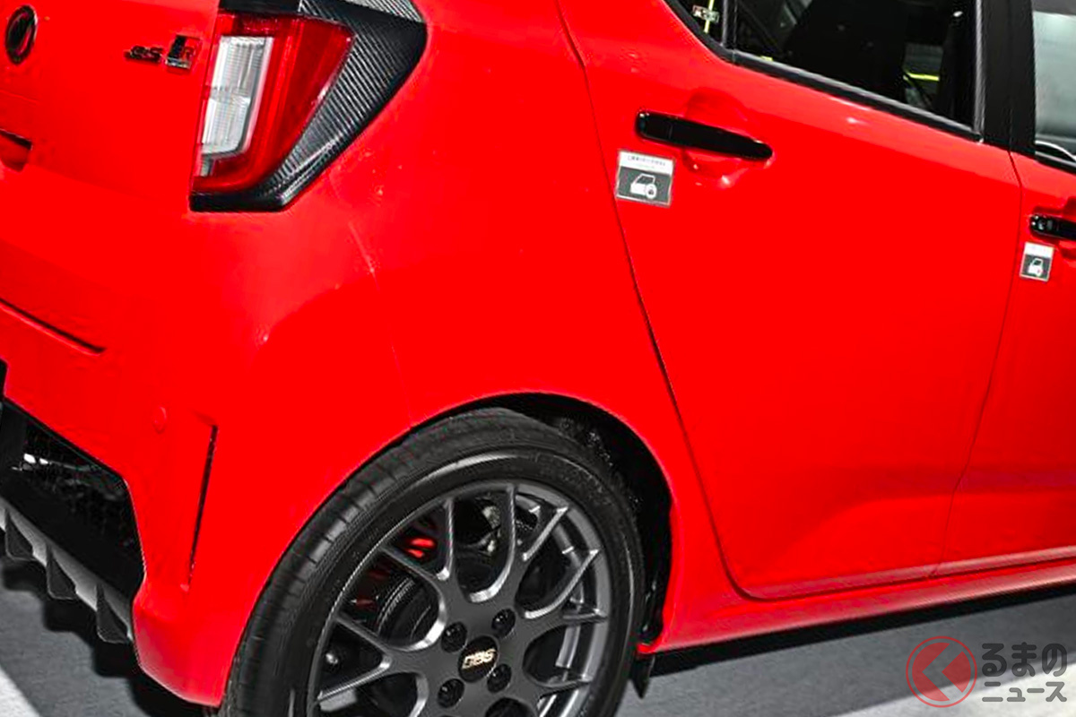 ターボ×MTを搭載したダイハツ「ミライース GRスポーツ コンセプト」