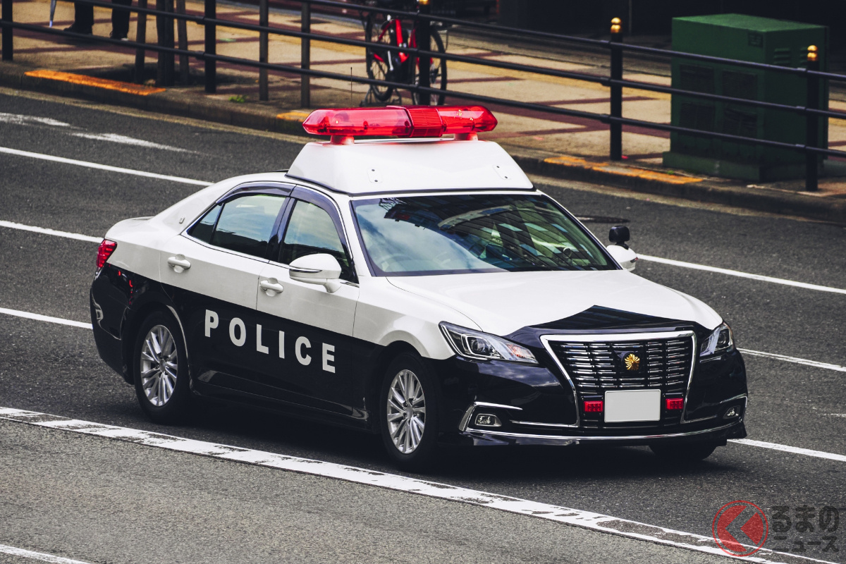 パトカーのイメージ（画像：写真AC）。