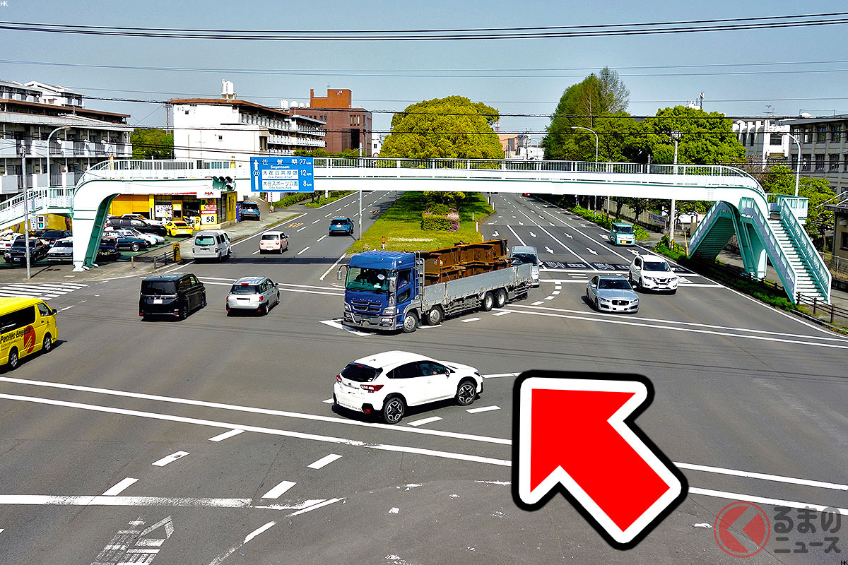 斬新アイデアで「“右折待ち”ゼロ」実現へ!(画像はイメージ:photoAC)