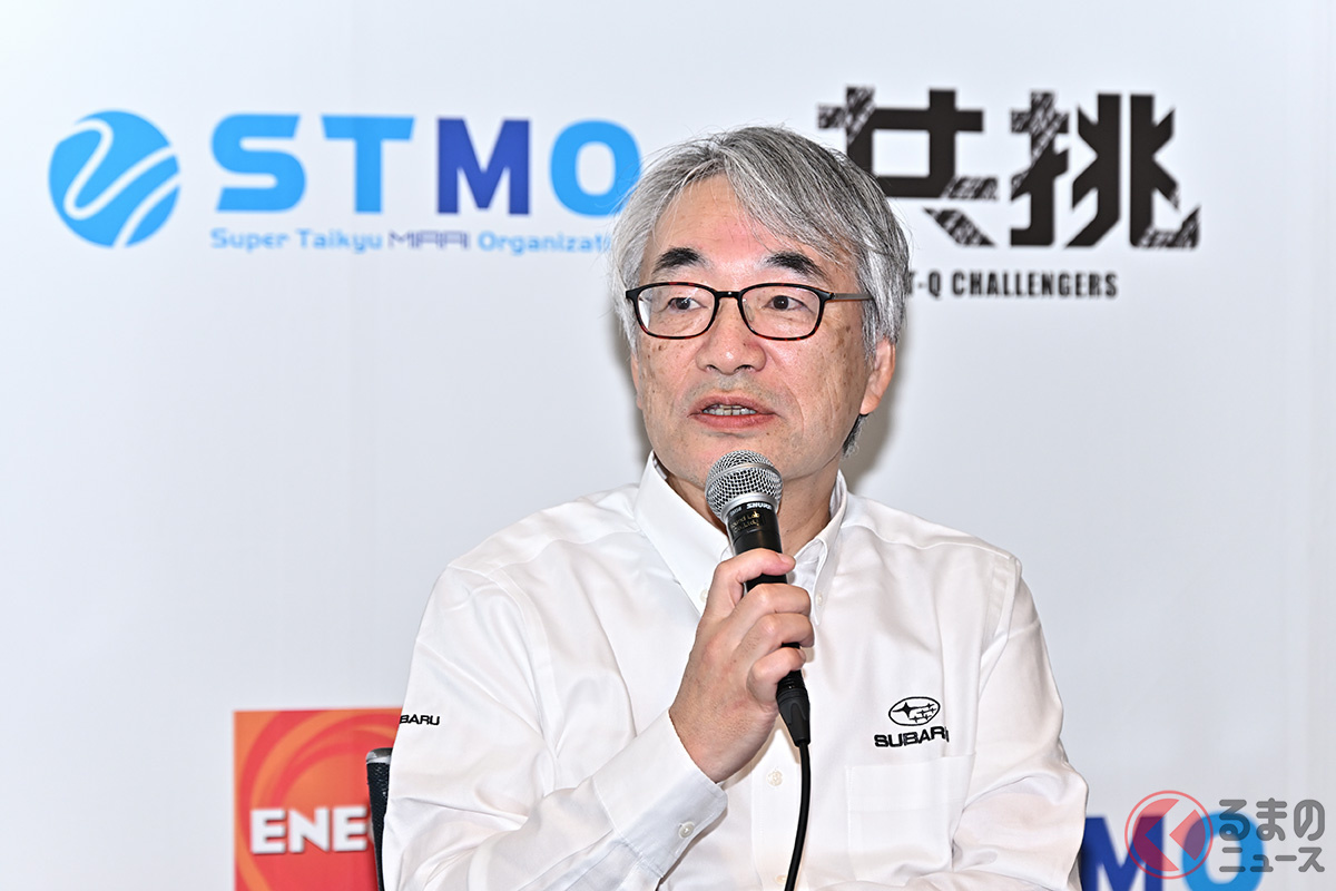 スバルの藤貫哲郎CTO(最高技術責任者)が「新型水平対向エンジン」の開発を明言