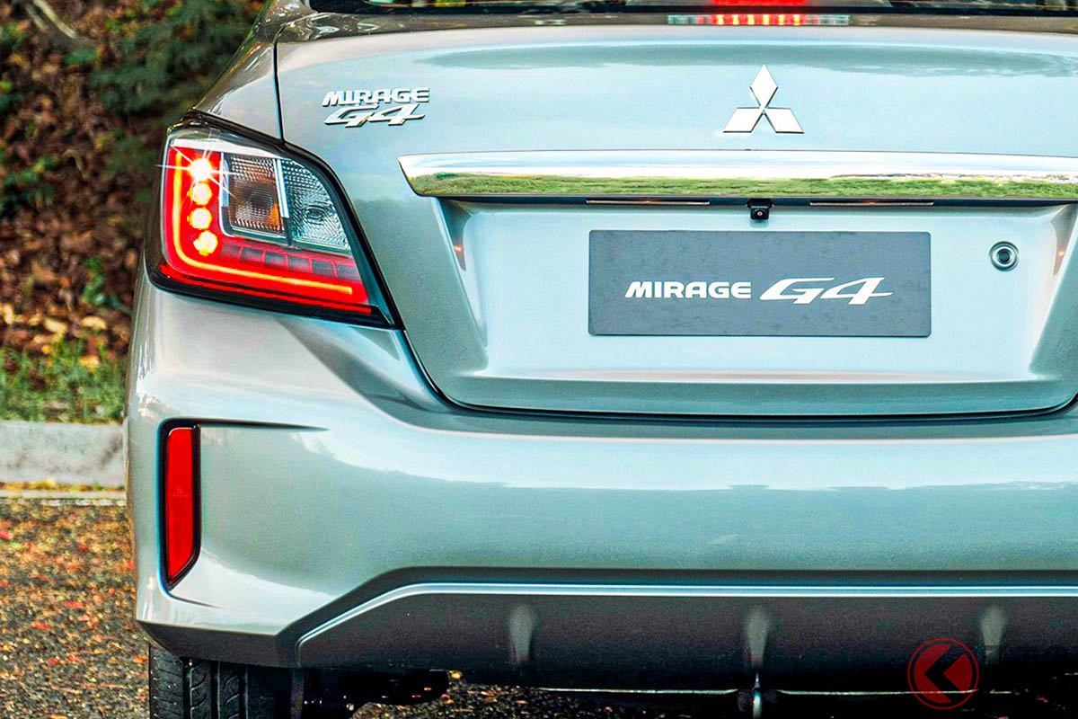 三菱コンパクトセダン「ミラージュG4」