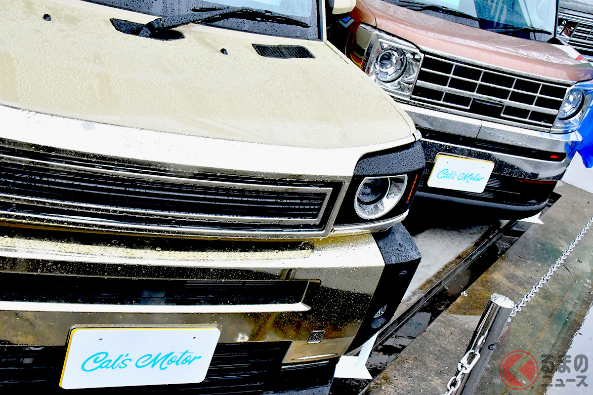 便利な軽自動車でこんな雰囲気が味わえるなんて!Cal's Motorの「ルイス」と「サンディ」