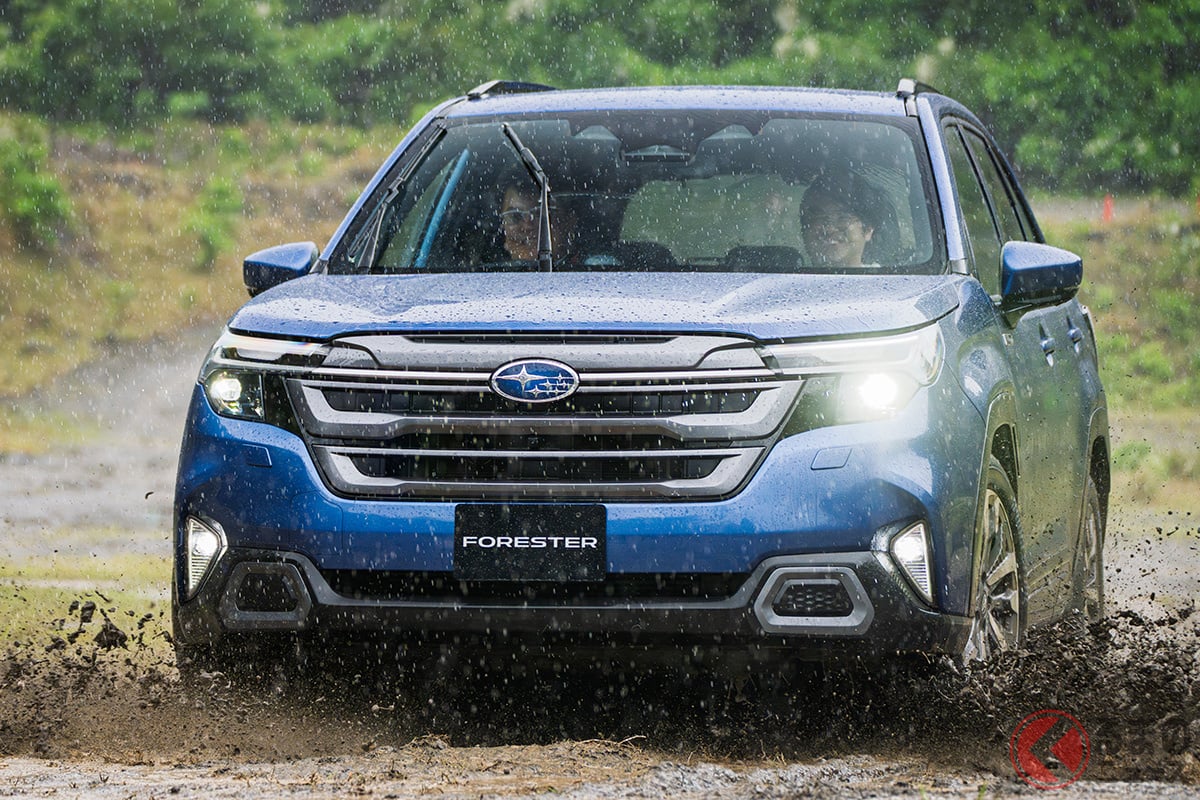 販売好調な新型フォレスター