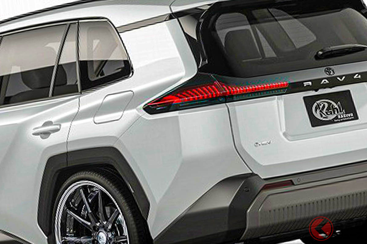 ベッタベタの新型RAV4