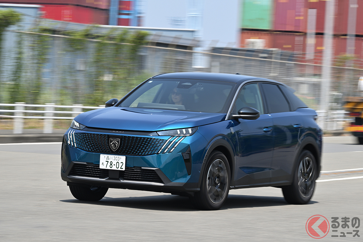 往年の「ネコ足」に近いプジョー「3008 GT Hybrid」