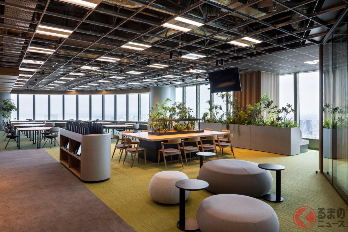 共用スペースなどはマツダのデザイナーが手掛けている