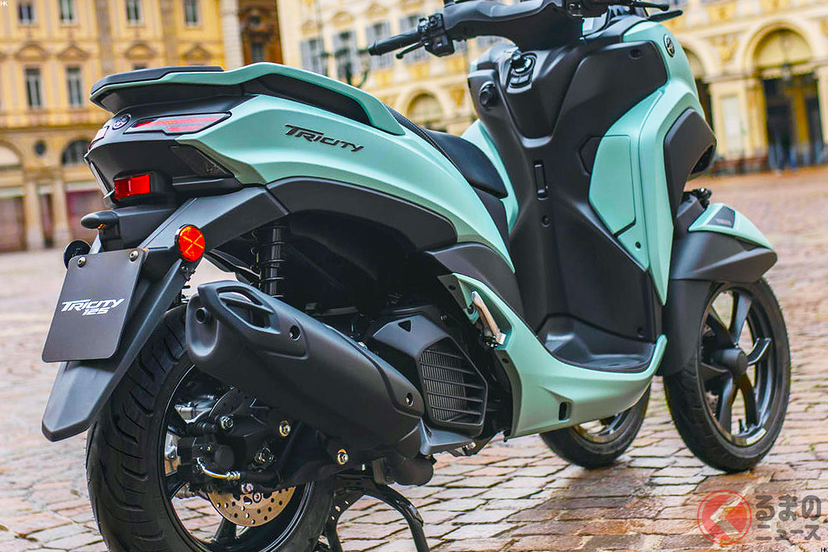 「リッター43km」走る! ヤマハ新「3輪スクーター」に反響あり!