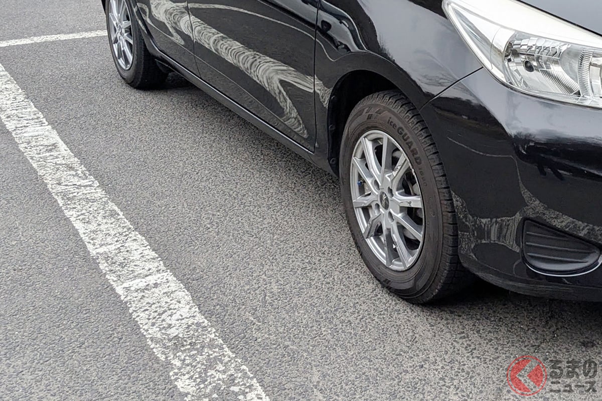 苦手な人が多い「まっすぐ駐車」どうすればいいのか?