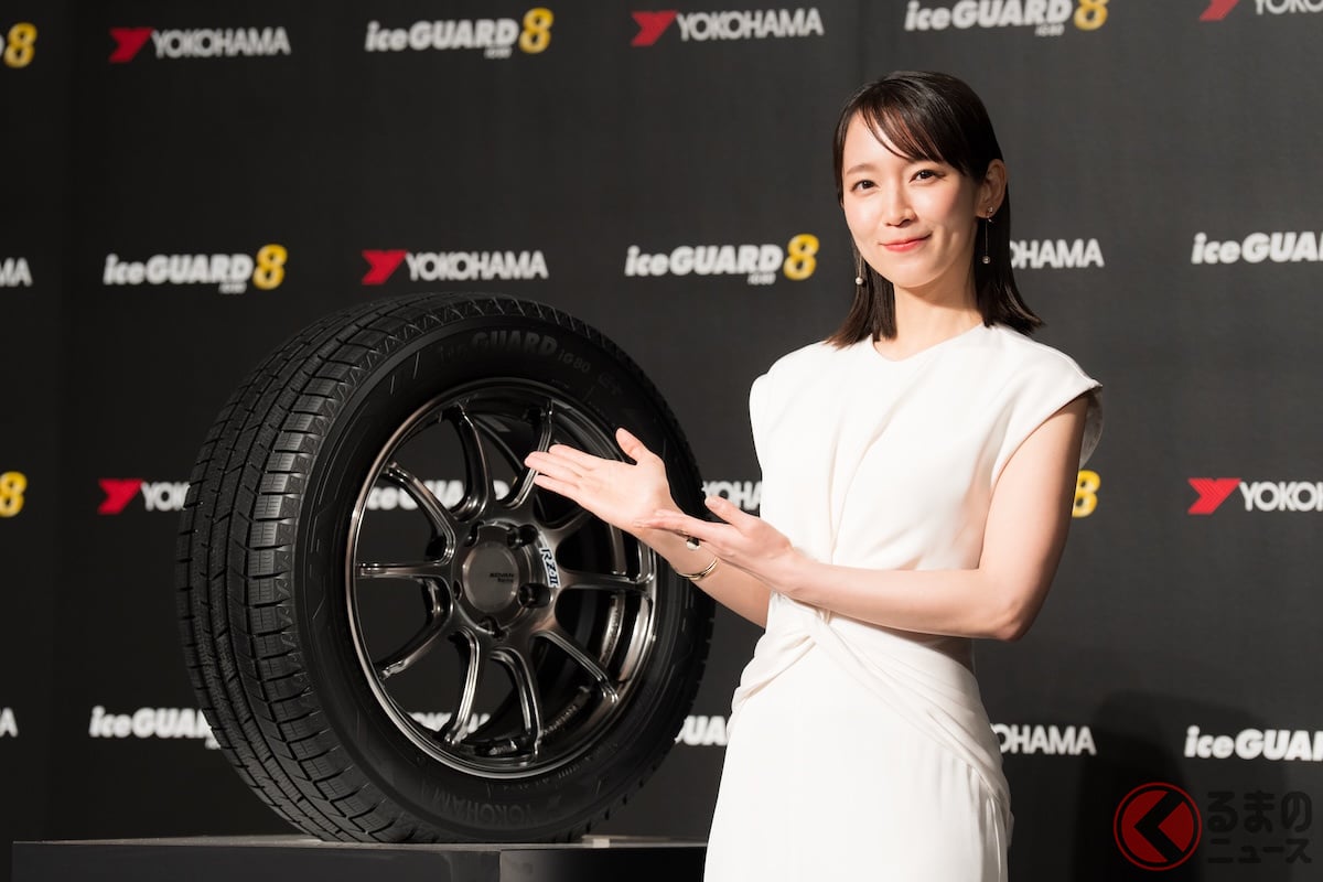 「iceGUARD8(アイスガード エイト)」の発表会に出席した吉岡里帆さん