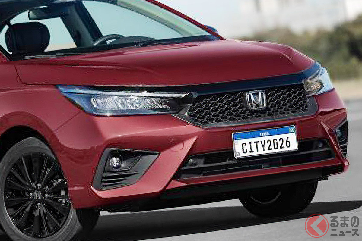 スポーティ仕様の「シティ ハッチバック」（ブラジル仕様）