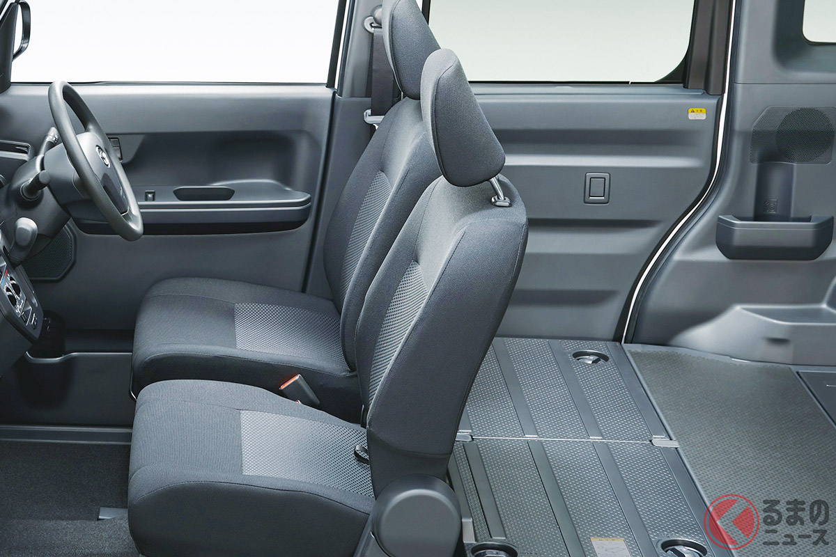 後席なしで2人乗りを実現した「ハイゼットキャディー」