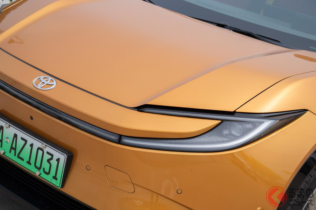 これはかっこいい! トヨタ「bz5」に試乗!(撮影:加藤博人)