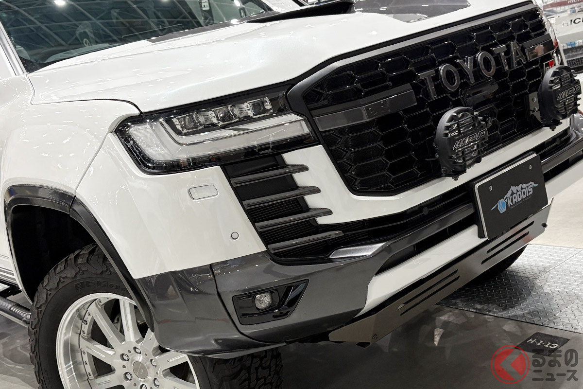 迫力増したKADDISカスタムの「ランドクルーザー300」