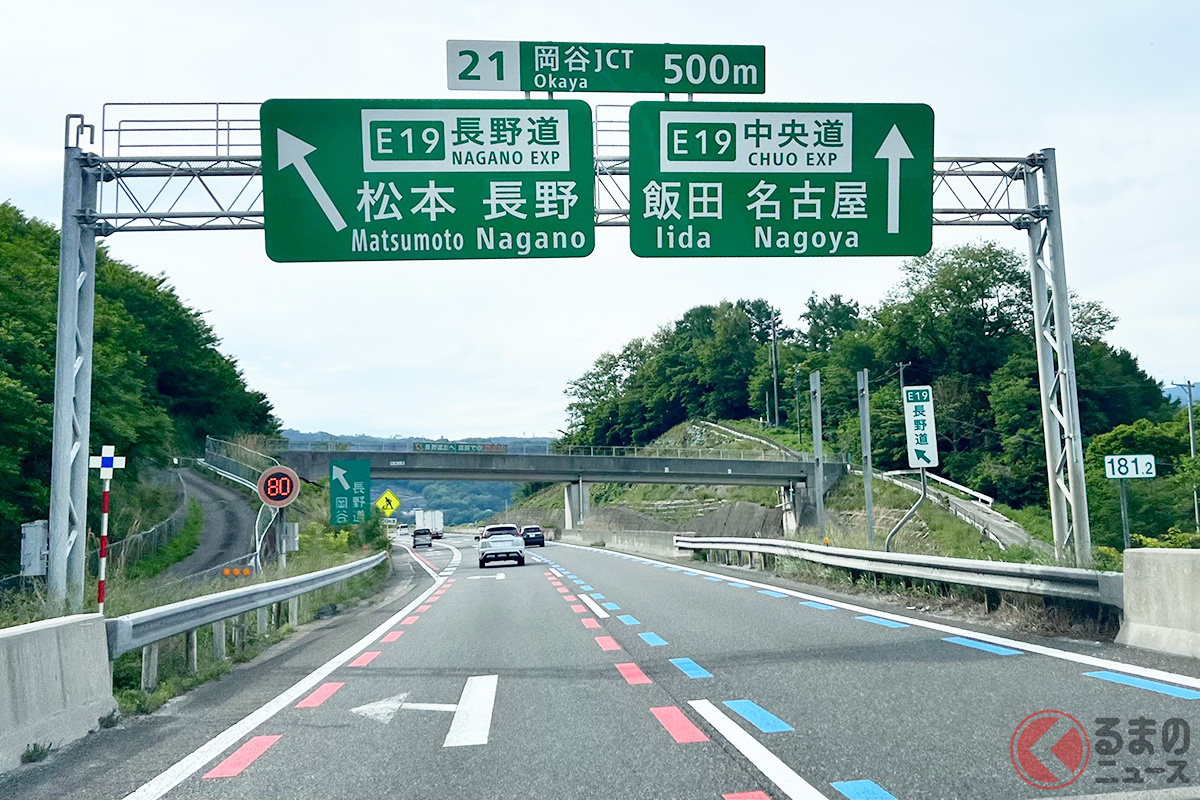 リニューアル工事の岡谷ジャンクション付近、事故が相次ぐ!工事区間で注意したいポイントとは?県警・NEXCOの回答は(クレジット: fukiko/PIXTA)