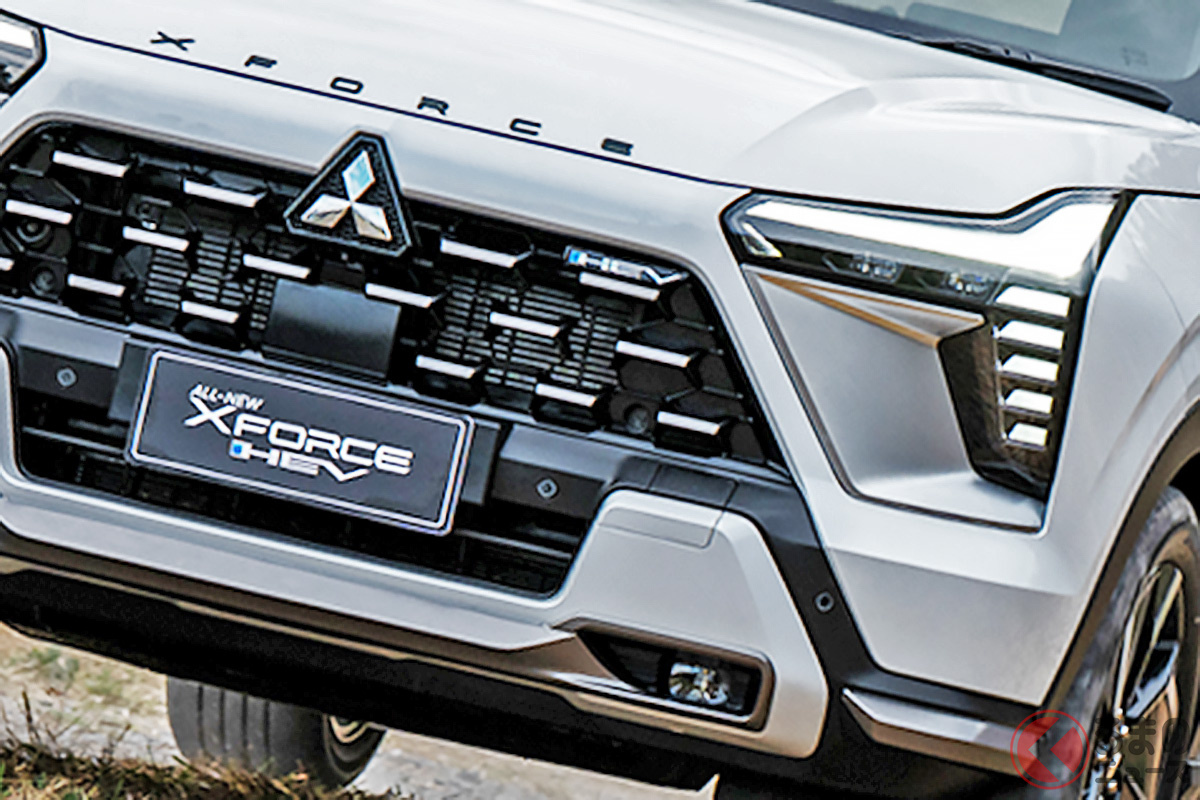 「近未来」感じる“精悍”顔もカッコいい! 三菱のコンパクトSUV「エクスフォースHEV」とは