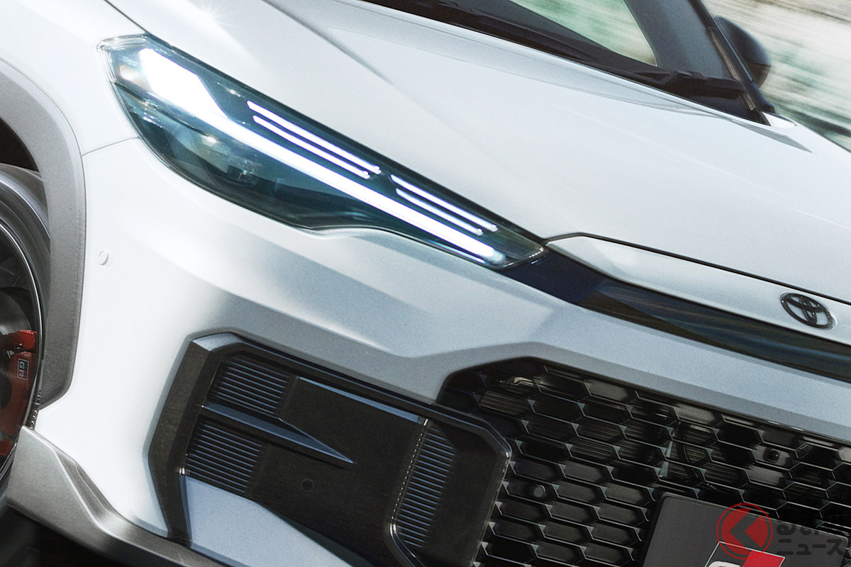 専用デザイン採用した「カローラクロス GRスポーツ」