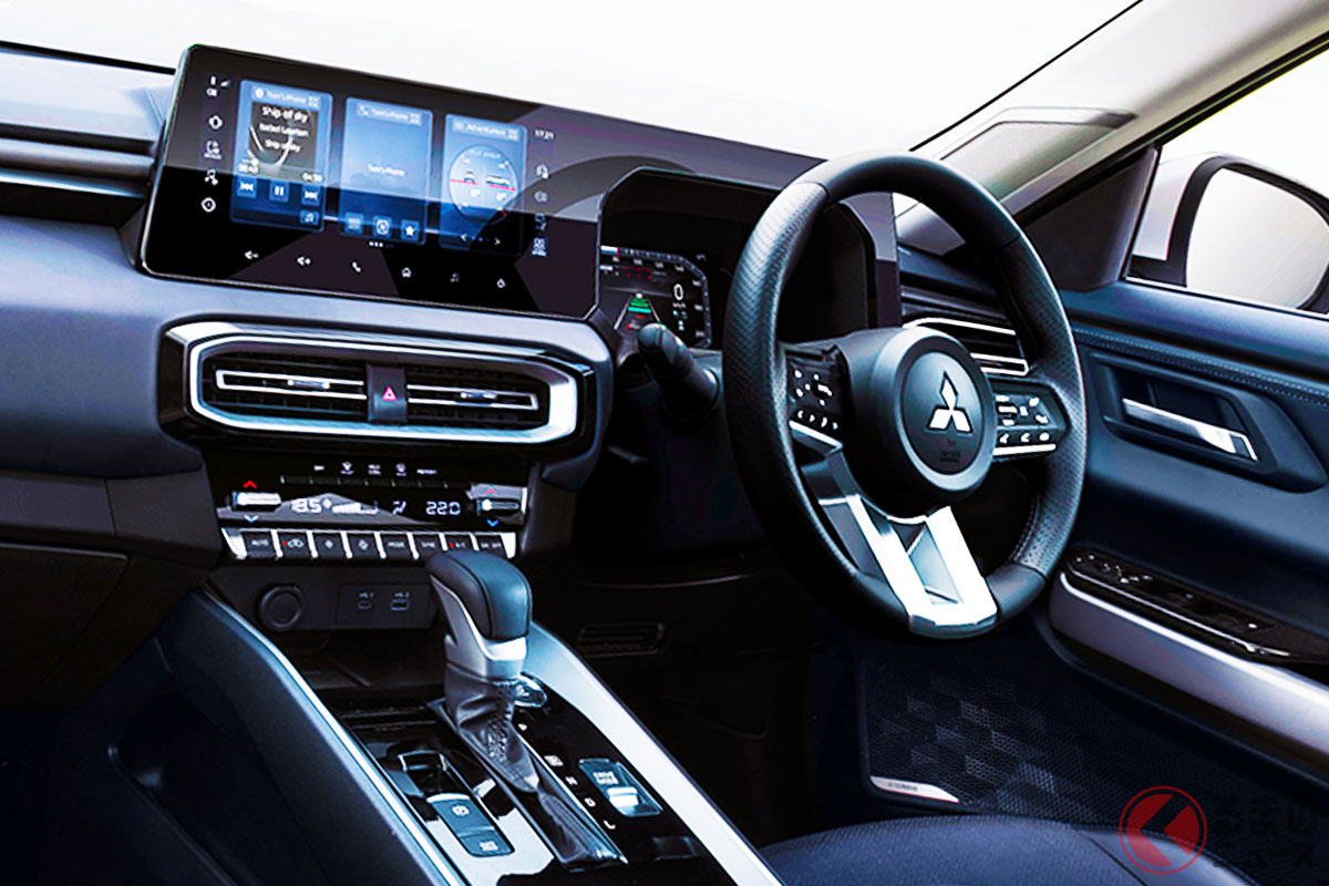 三菱が新型「“3列7人乗り”SUV」世界初公開!