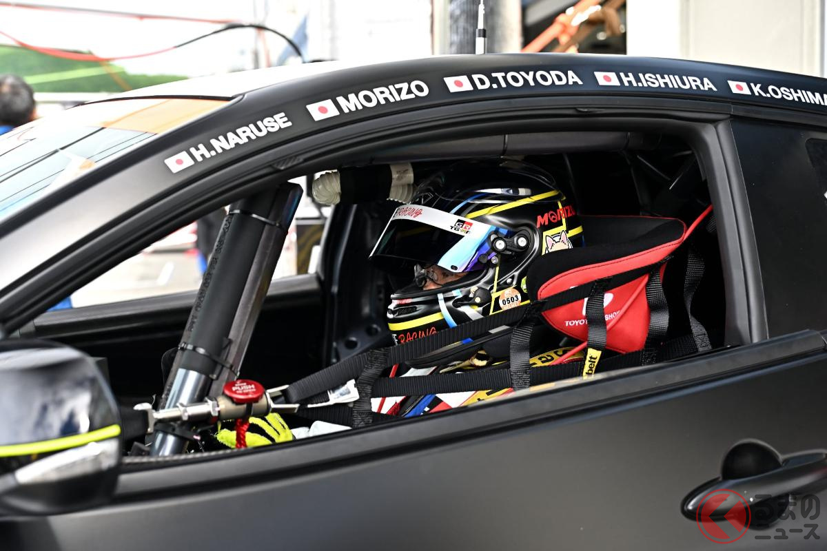 トヨタの豊田章男会長もモリゾウとしてGRヤリスを鍛えてきた(撮影:雪岡 直樹)