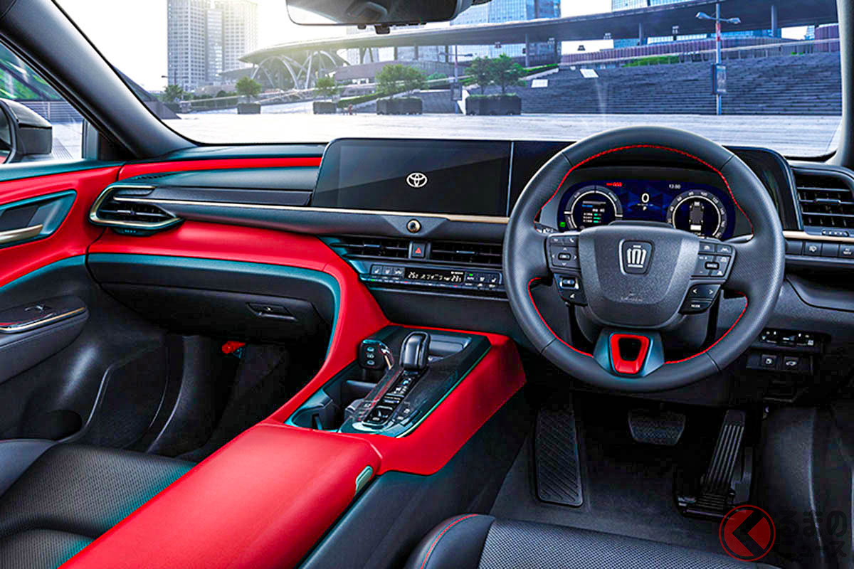 スポーティな内装もイイ! クラスポ!