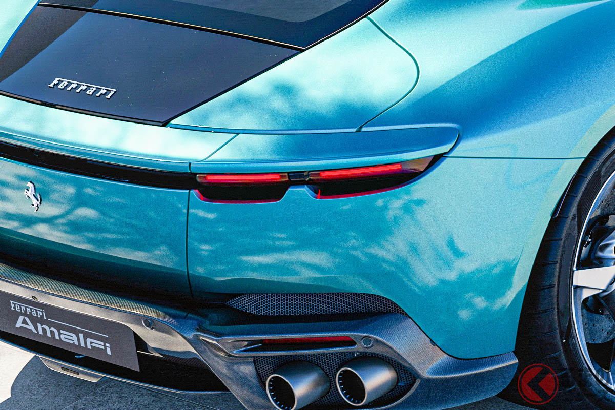 新型4人乗れるフェラーリ!