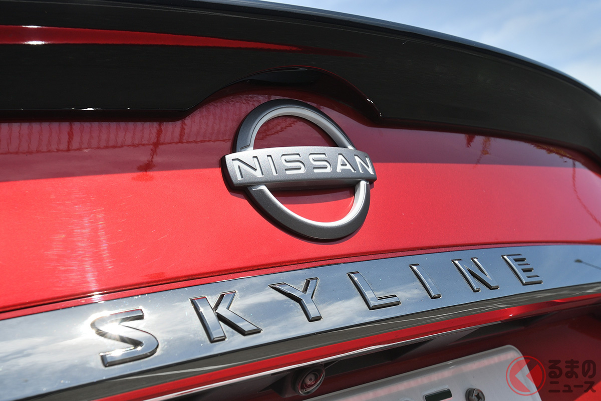 近年中に登場する次期「スカイライン」への期待が高まる!(画像は現行モデル)