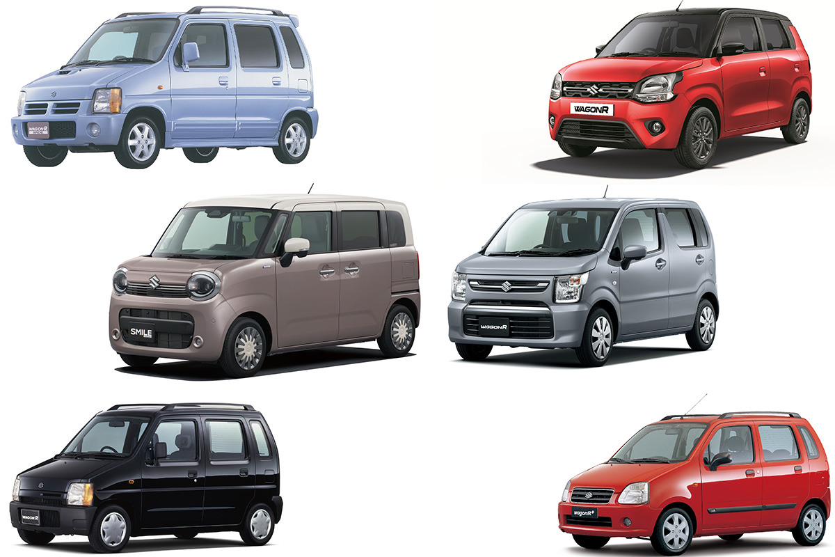 スズキ「ワゴンR」シリーズ、世界累計販売1000万台を達成！