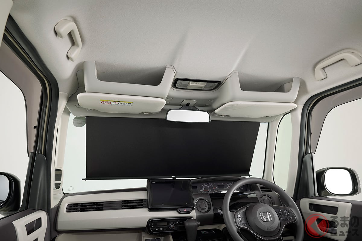 他の車種にも展開してほしい純正サンシェード