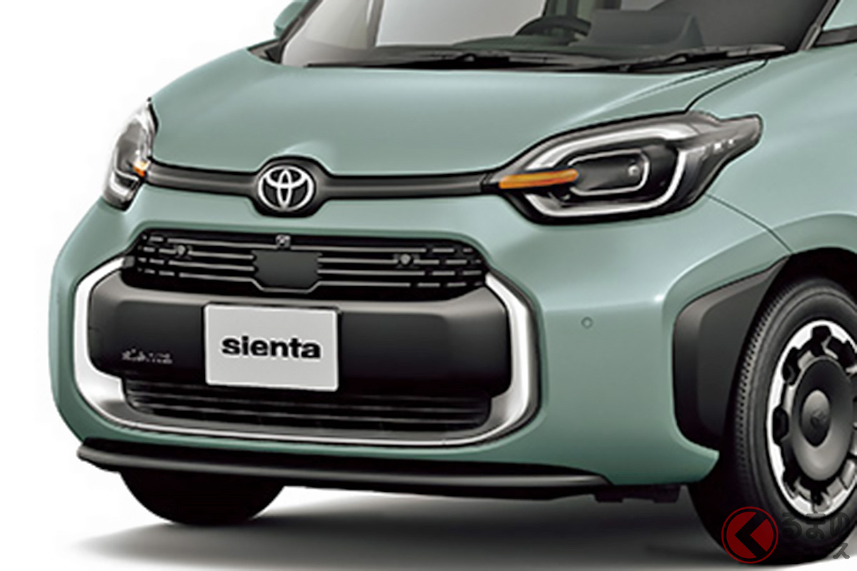 トヨタのコンパクトミニバン「シエンタ」