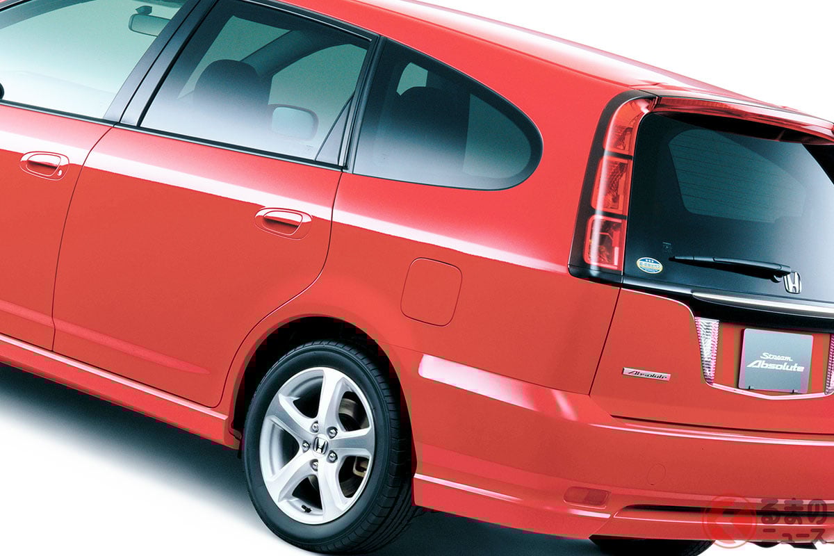 低全高ミニバンの火付け役となったホンダ「ストリーム」