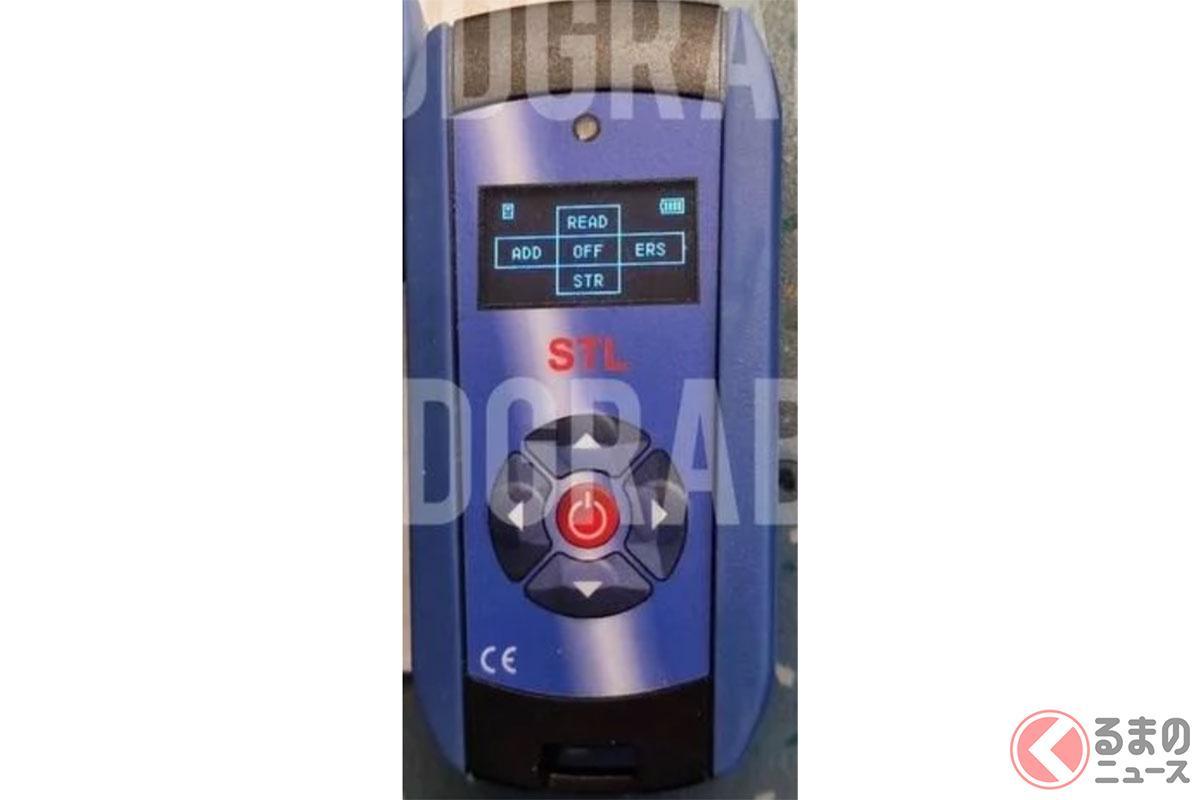 「CANインベーダー」と「キーエミュレータ」を一体化した機器（画像：加藤久美子が入手）