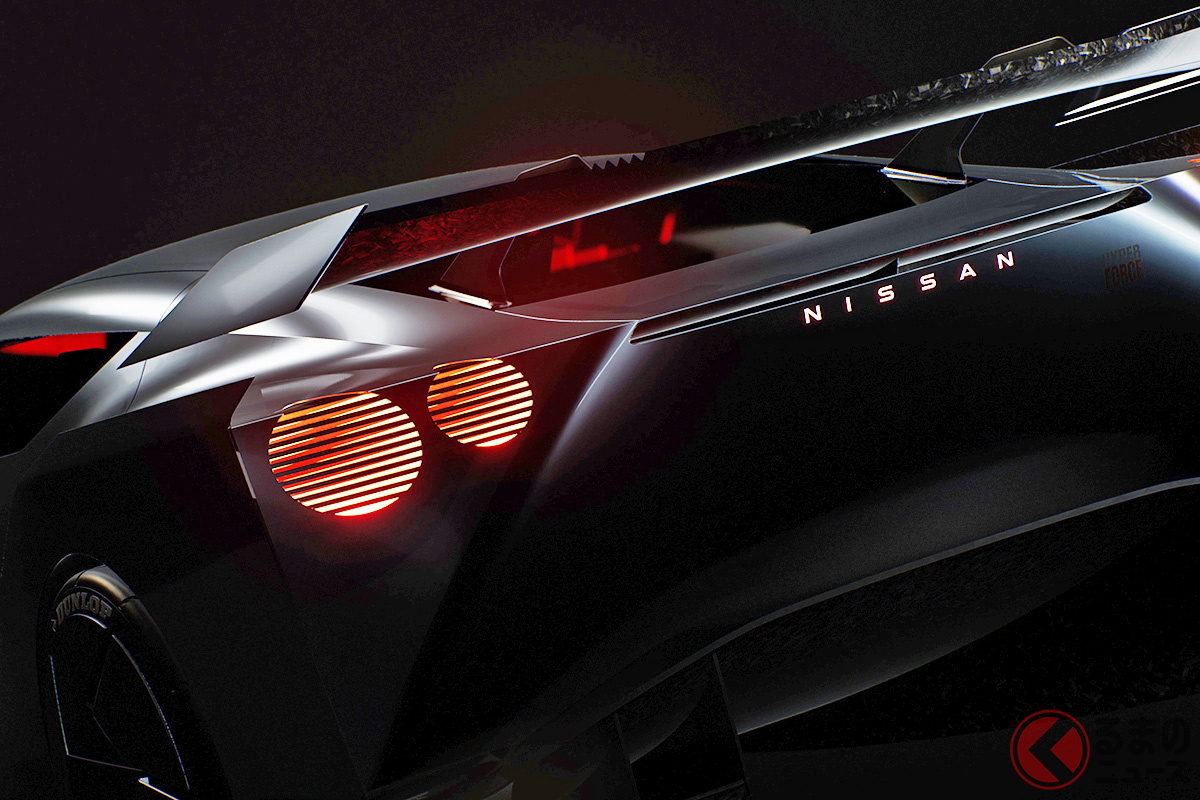 次期「GT-R」はどうなる!? ［画像はコンセプトカー「ハイパーフォース」（2023年10月出展）］