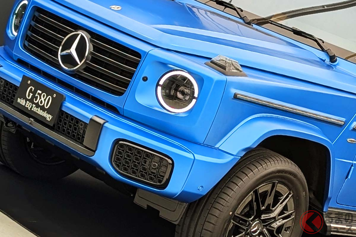 「ゲレンデ」の愛称で人気な「Gクラス」の魅力とは?(写真はG580 with EQ Technology)