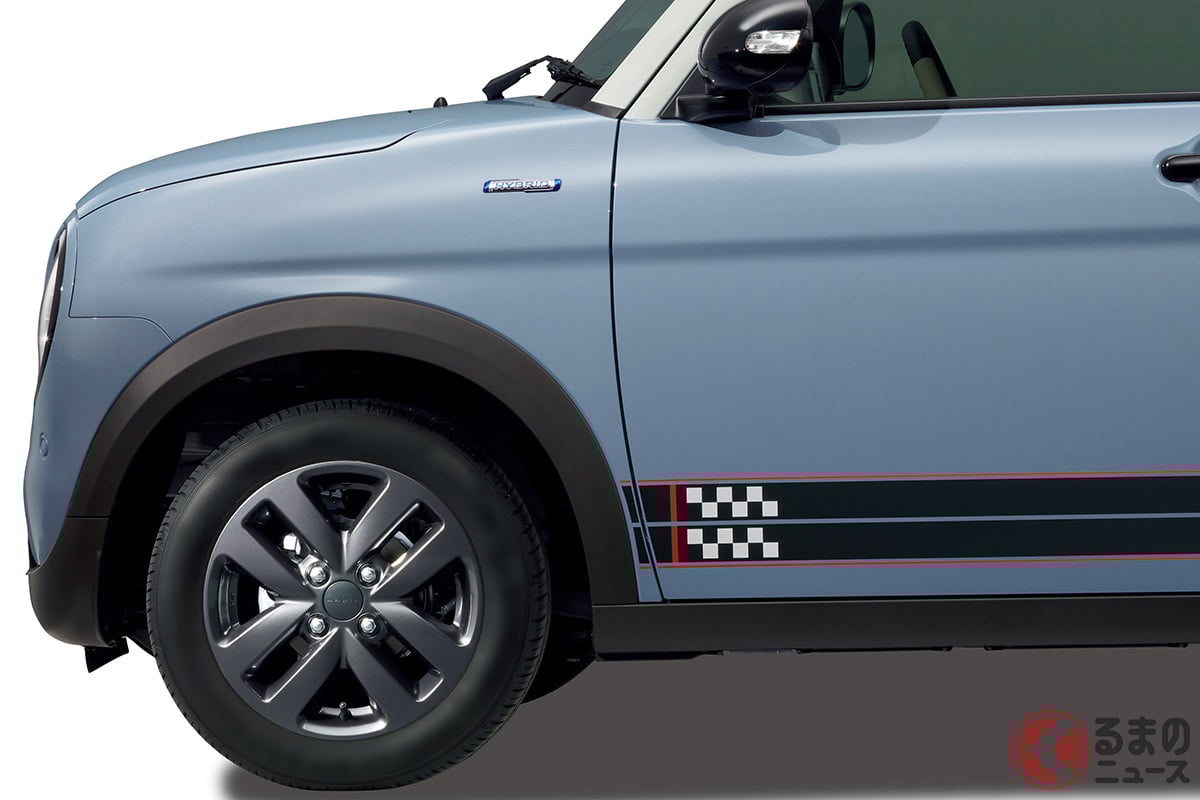 スズキ一部仕様変更「ラパン」