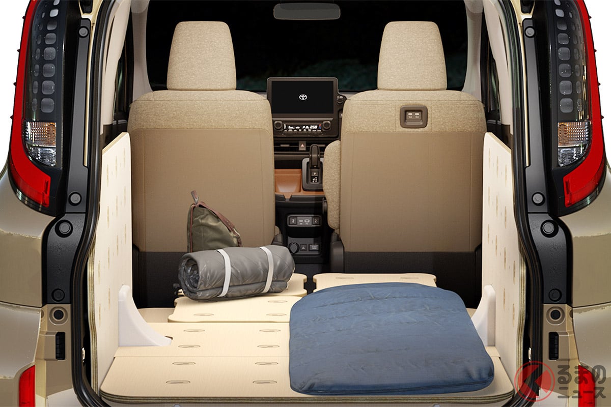 後席なしの「2人乗りシエンタ」登場!