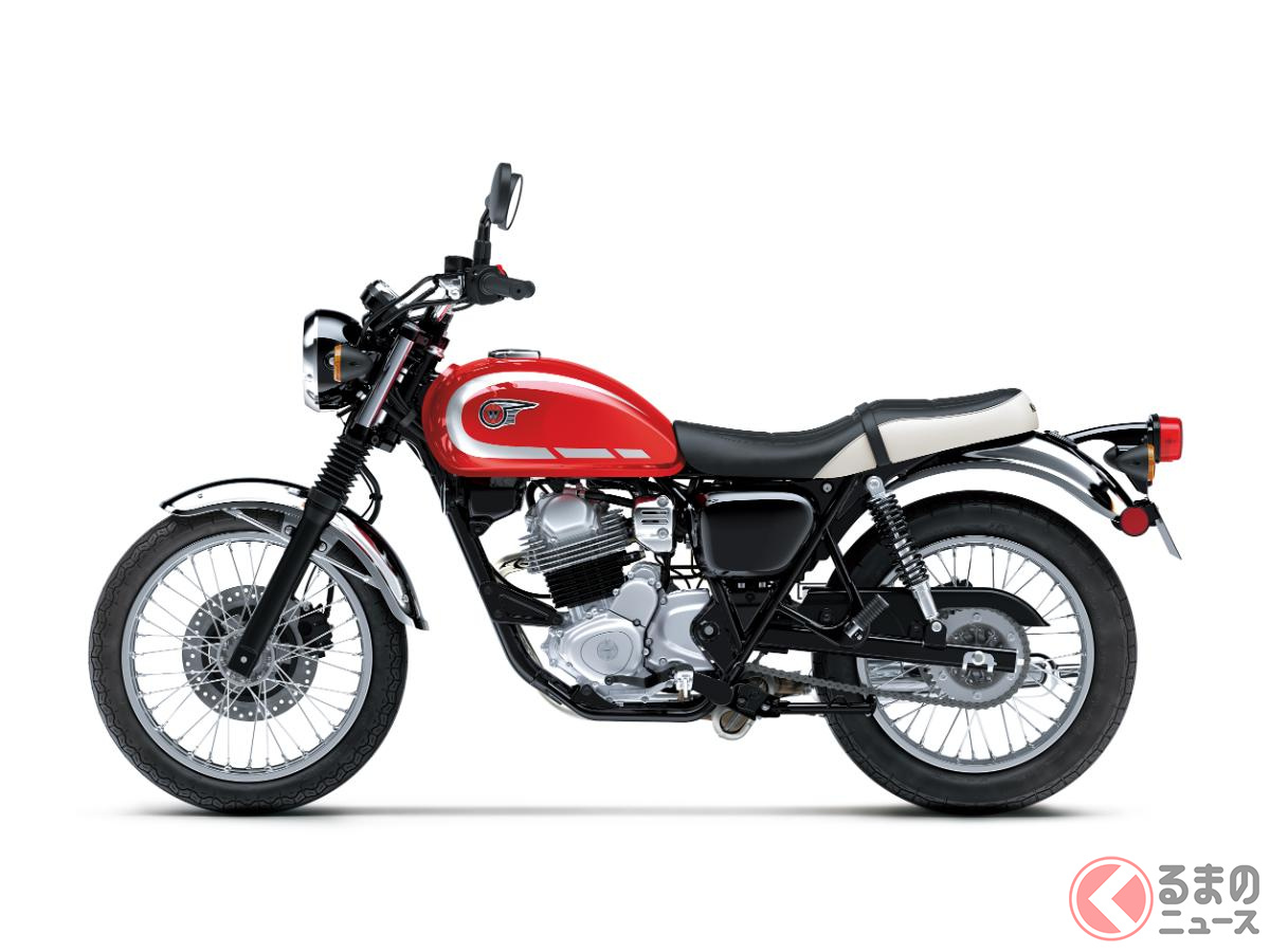 カワサキ新「レトロバイク」発売！ 好評の
