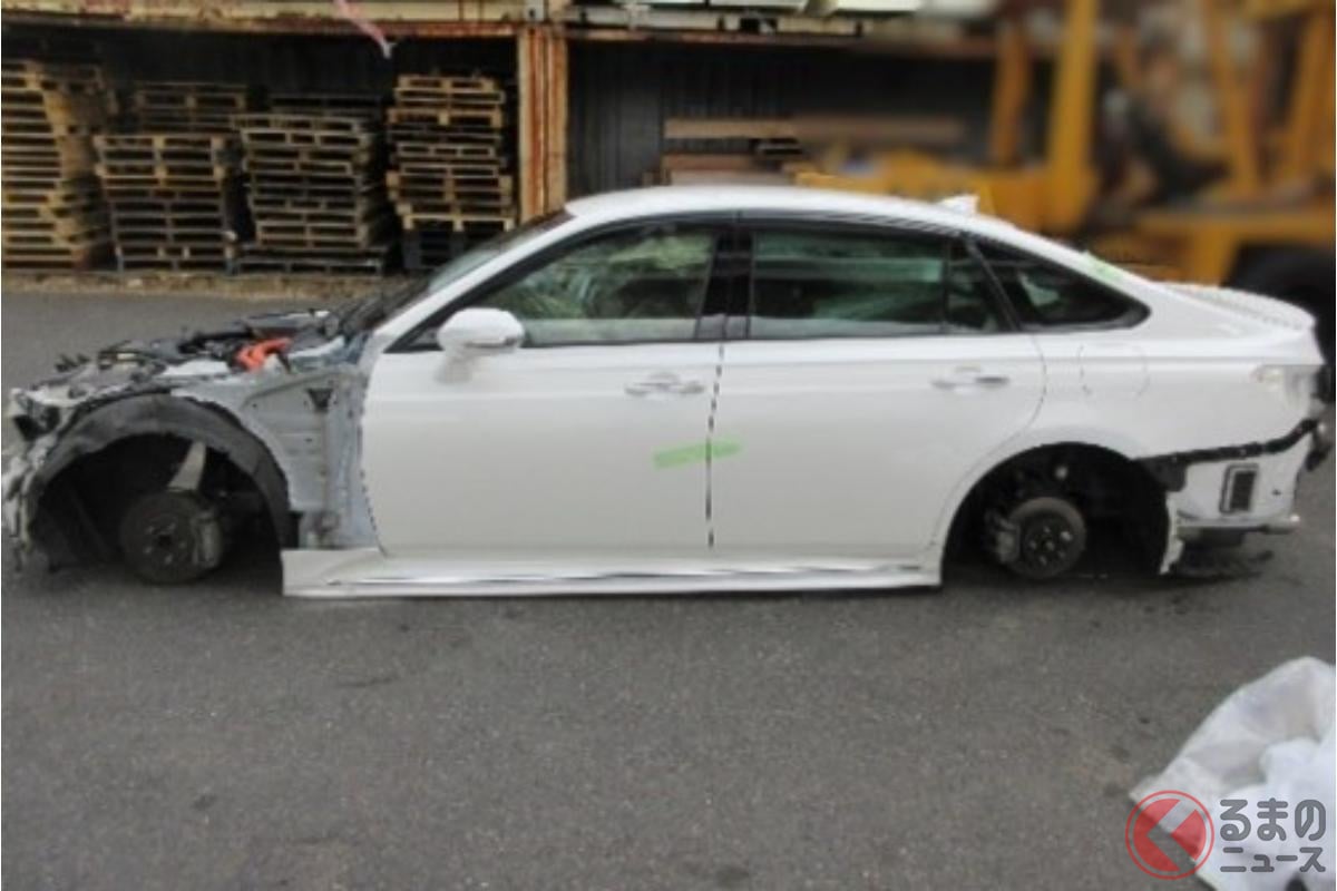 令和7年2月に横浜税関で発生した盗難車不正輸出未遂(虚偽の輸出申告)事件(画像:税関)