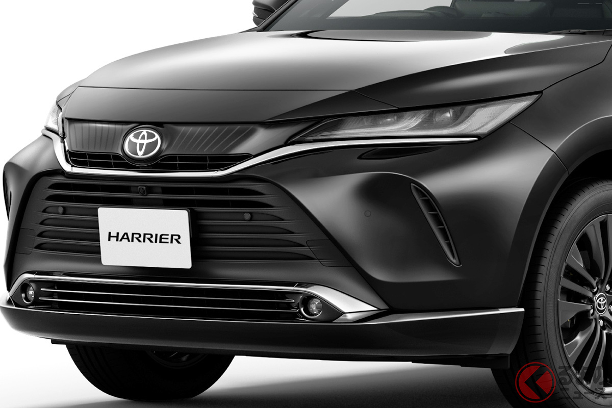 新たに追加されたトヨタ「ハリアー」特別仕様車「Z “Leather Package・ Night Shade” 」