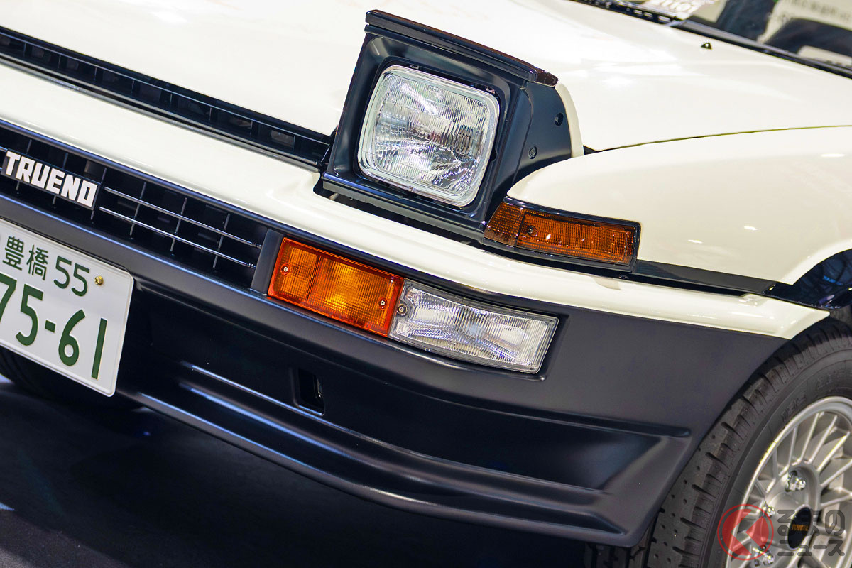 NTP名古屋トヨペットによる「リボーンレストア」が施されたトヨタ「スプリンタートレノ（AE86型）」［オートメッセ in 愛知 2025］