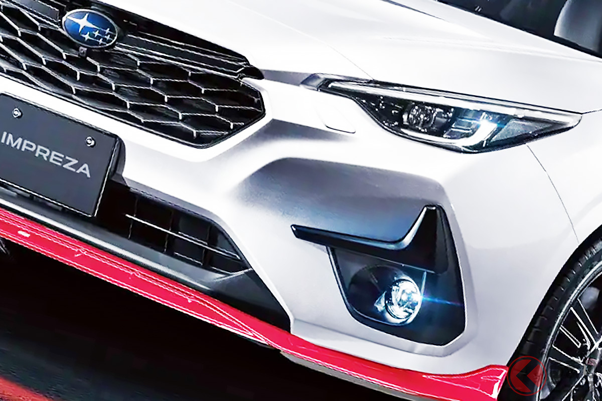 チェリーレッドが超カッコいい！ スバル「インプレッサ」の「STIエアロパッケージ」とは!?