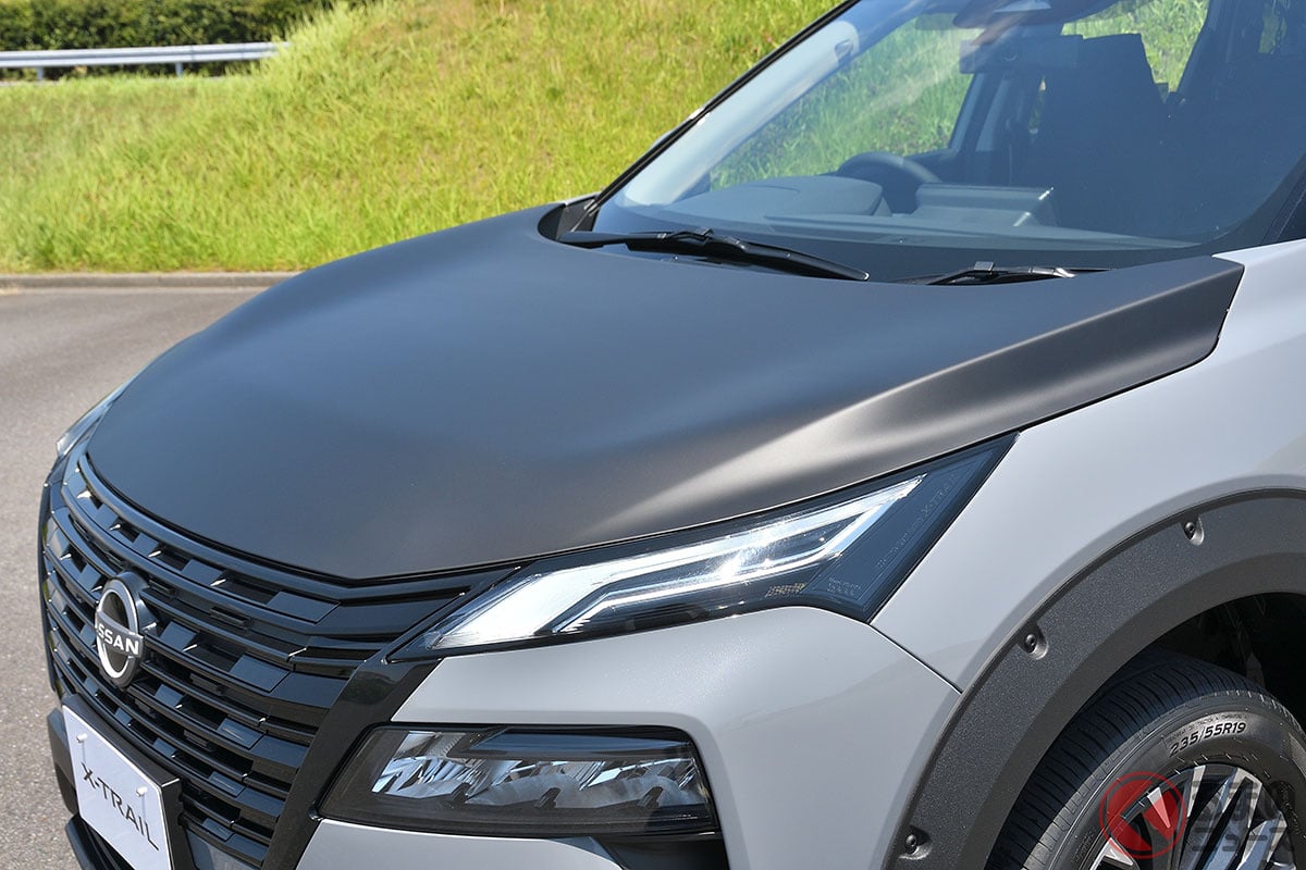 日産「エクストレイル」マイナーチェンジモデル・SOTOASOBIパッケージ装着車