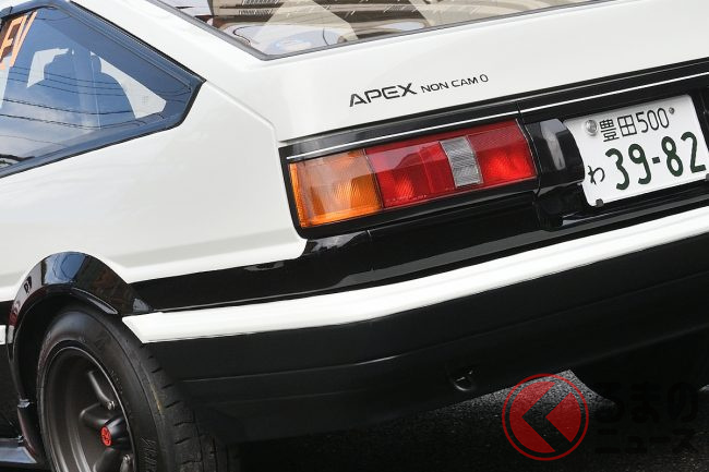 半額可レア物？AE86後期 にて使用したスパークコンピューター 1650万円のAE86は高いのか？」トムスが提案する現代的ハチロク像の完成