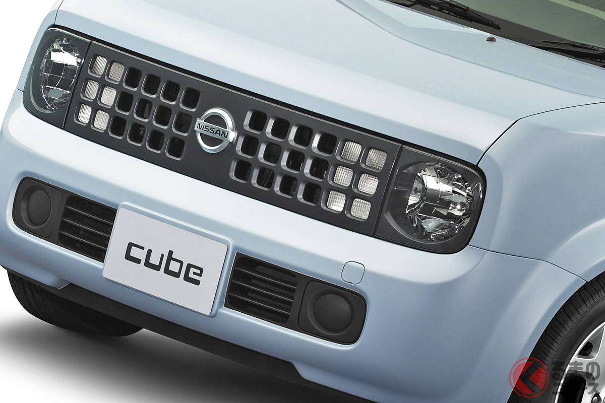 2002年に登場した日産「キューブ」（2代目）のデザインモチーフは「カドをまるめたシカク」
