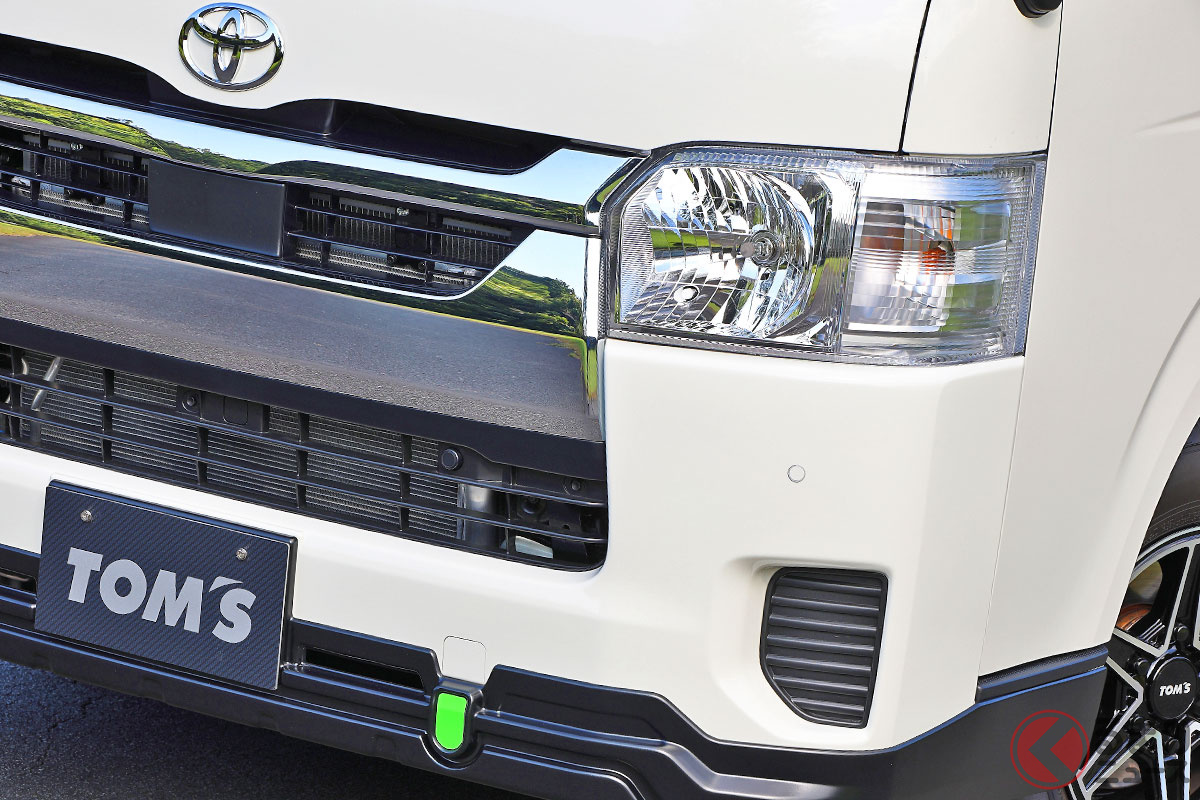 「ハイエース」用「TOM'S スタイリングパーツセット」発売