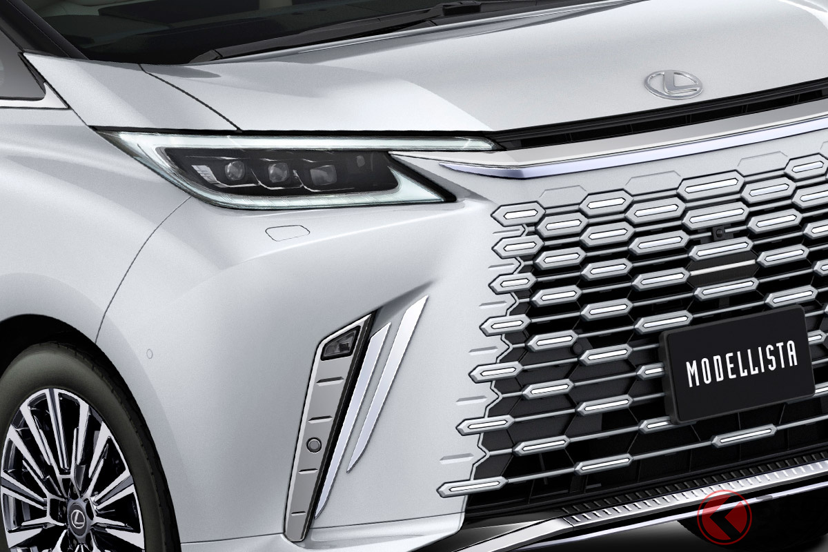 ドレスアップ仕様のレクサス「LM」