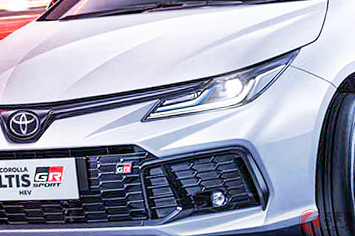 トヨタの新スポーティセダン！