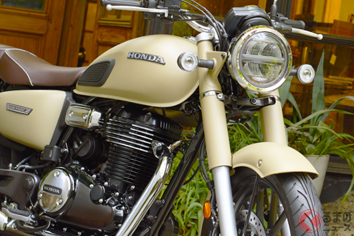 ホンダが超レトロな「新ロードスポーツ」発表！