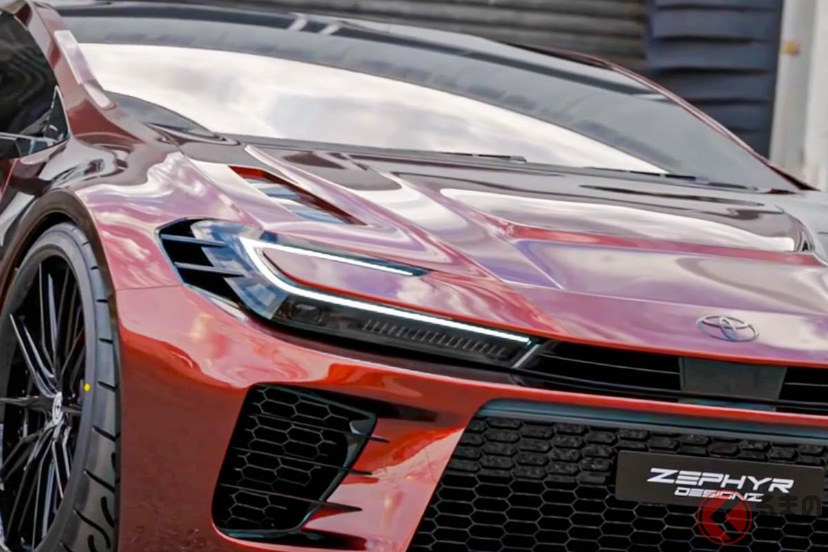 こんなスポーティなプリウス良すぎる！［イメージCG：zephyr_designz］