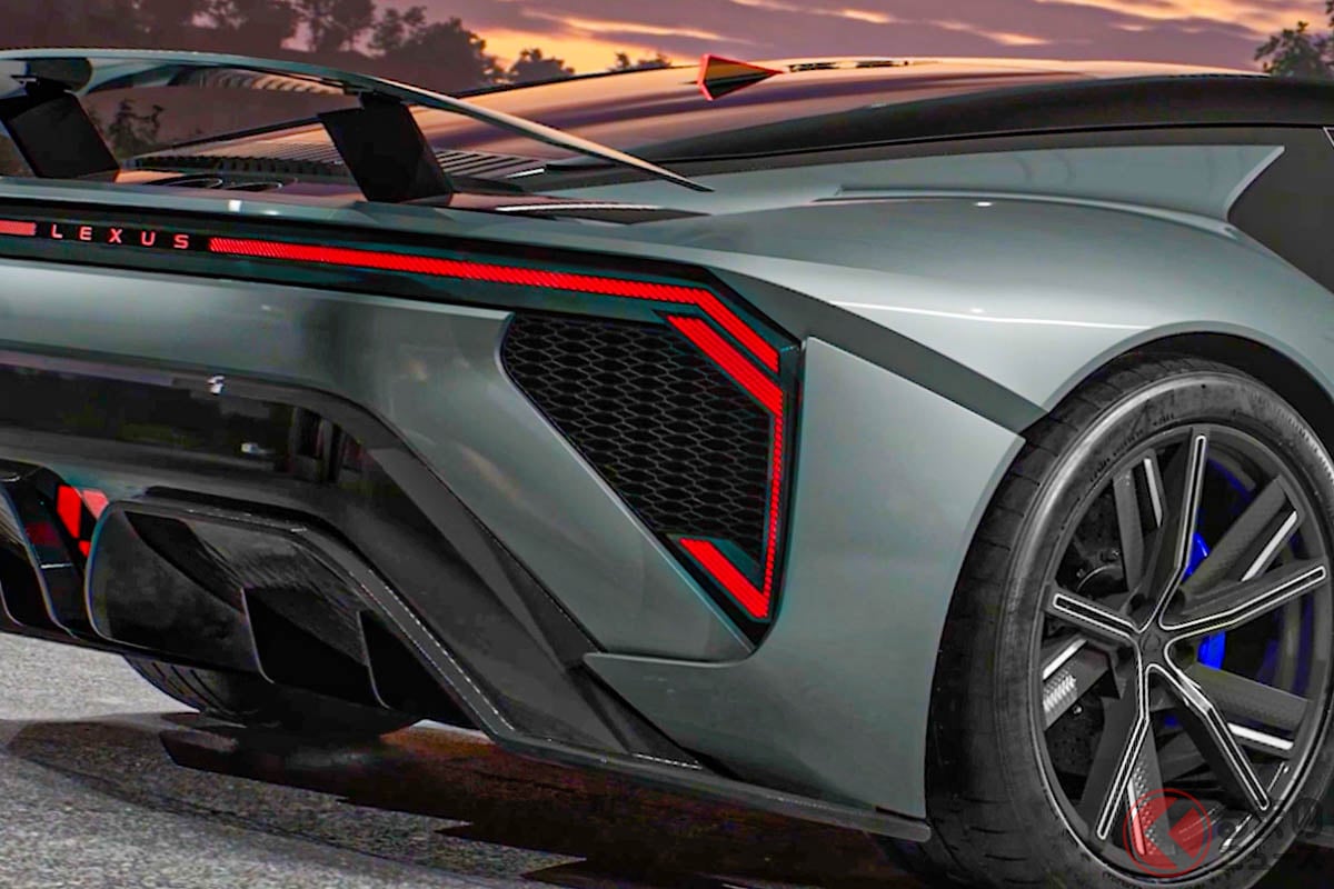 謎多きレクサスの「新スーパーカー」!?